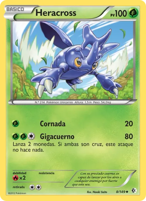 Heracross [Horn Attack | Giga Horn]