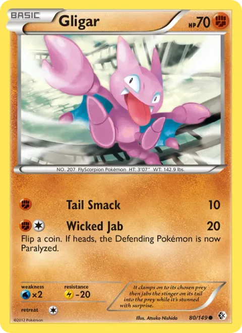 Gligar [Tail Smack | Wicked Jab]