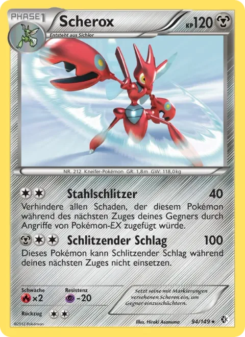 Scizor [Steel Slash | Slashing Strike]