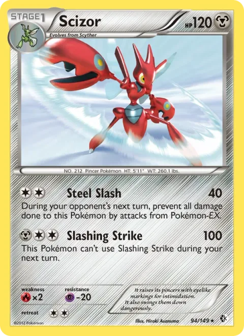 Scizor [Steel Slash | Slashing Strike]