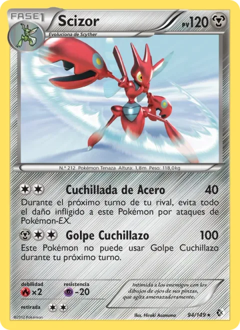 Scizor [Steel Slash | Slashing Strike]