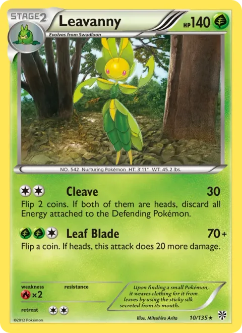 Leavanny [Cleave | Leaf Blade]