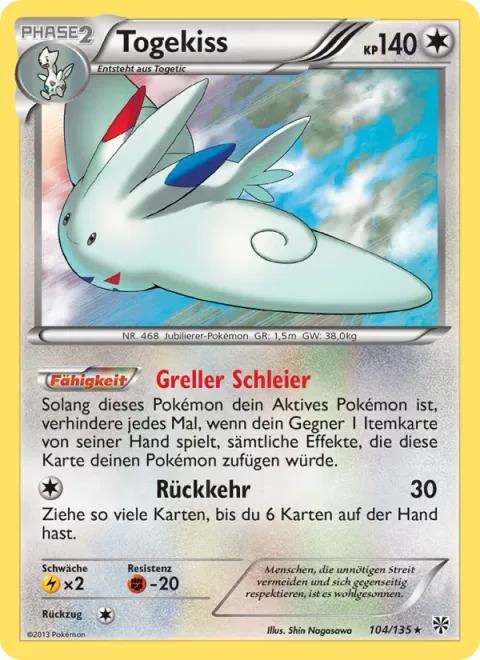 Togekiss [Bright Veil | Return]