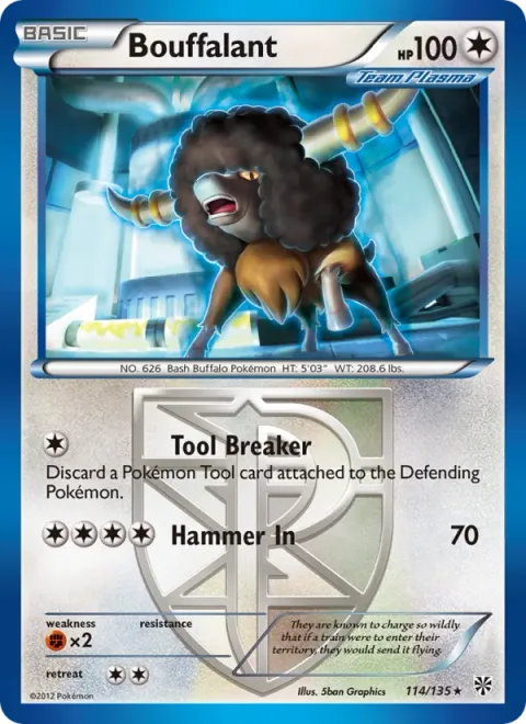 Bouffalant [Tool Breaker | Hammer In]
