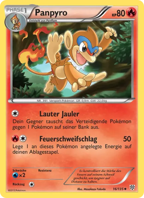 Monferno [Loud Howl | Fire Tail Slap]