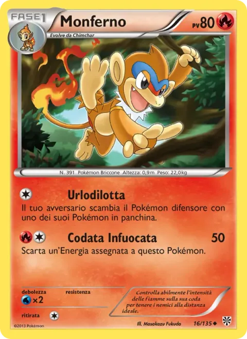 Monferno [Loud Howl | Fire Tail Slap]