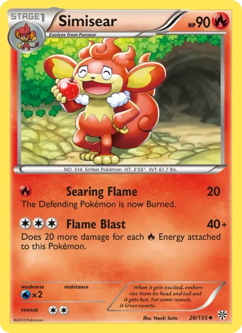 Simisear [Searing Flame | Flame Blast]