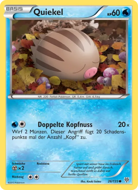 Swinub [Double Headbutt]