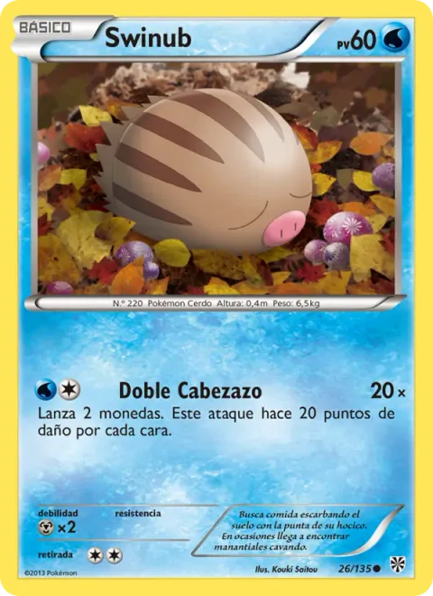 Swinub [Double Headbutt]
