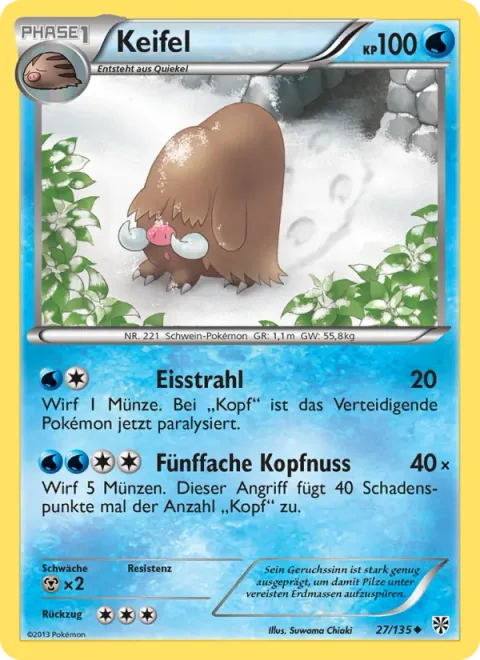 Piloswine [Ice Beam | Quintuple Headbutt]