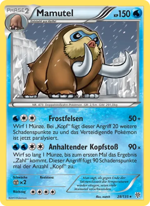 Mamoswine [Frost Stone | Continuous Headbutt]