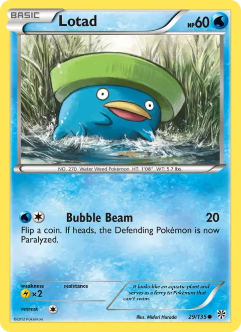 Lotad [Bubble Beam]
