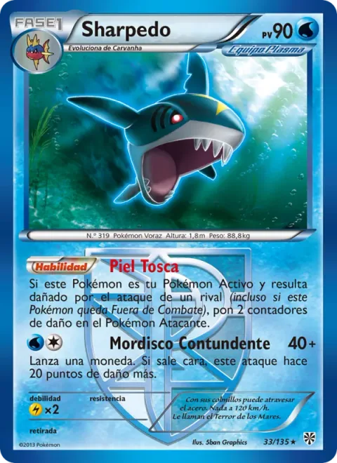 Sharpedo [Rough Skin | Hard Bite]