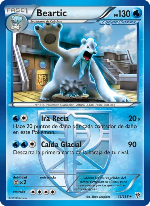 Beartic [Powerful Rage | Glacier Drop]
