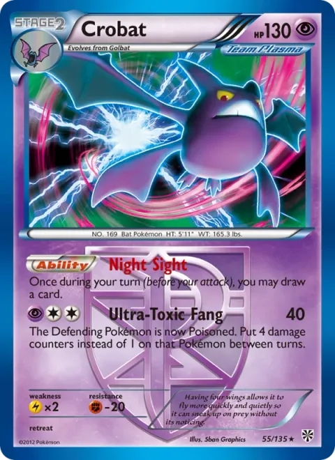 Crobat [Night Sight | Ultra-Toxic Fang]