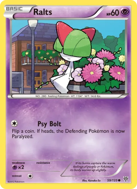 Ralts [Psy Bolt]