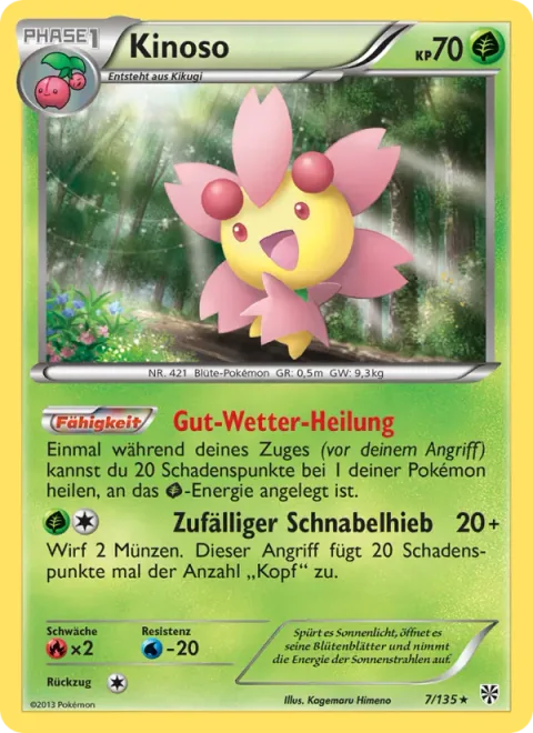 Cherrim [Fair-Weather Heal | Random Peck]