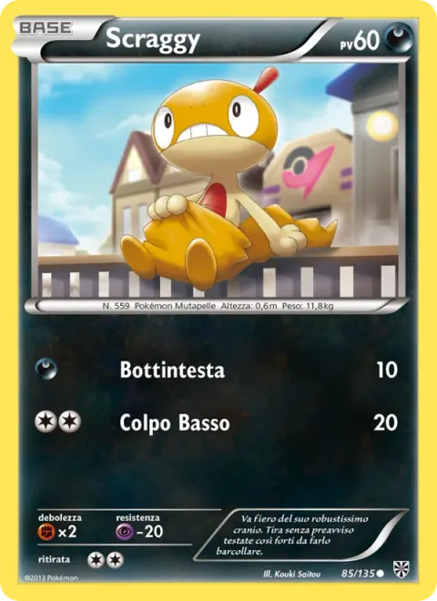 Scraggy [Headbutt | Low Kick]