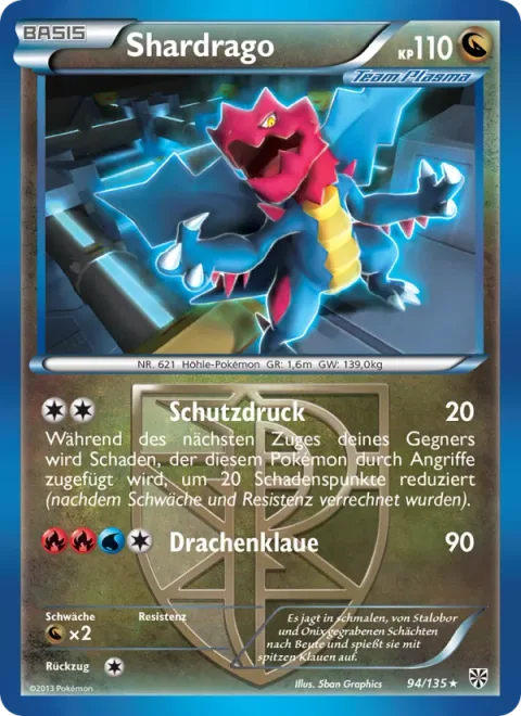 Druddigon [Guard Press | Dragon Claw]