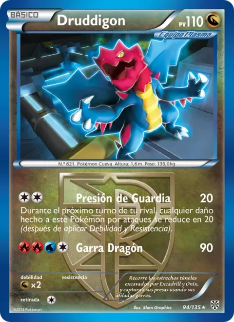 Druddigon [Guard Press | Dragon Claw]