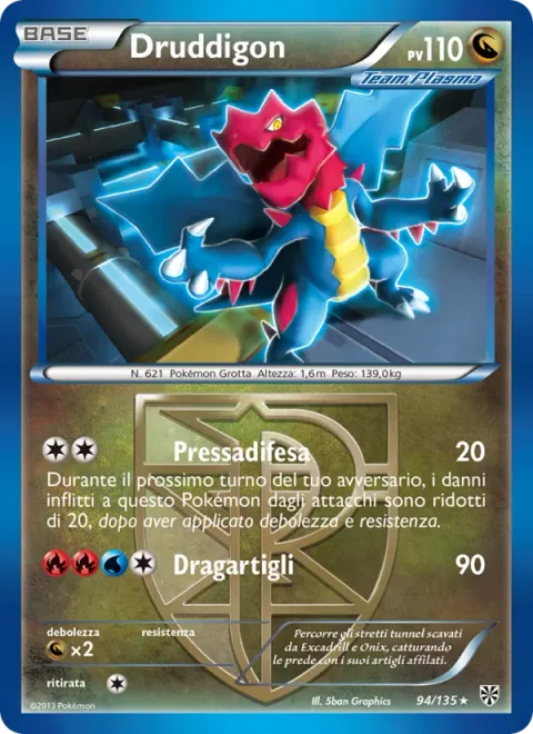 Druddigon [Guard Press | Dragon Claw]