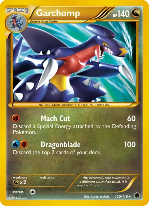 Garchomp [Mach Cut | Dragonblade]