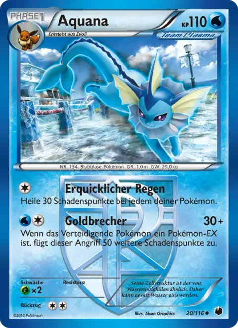 Vaporeon [Refreshing Rain | Gold Breaker]