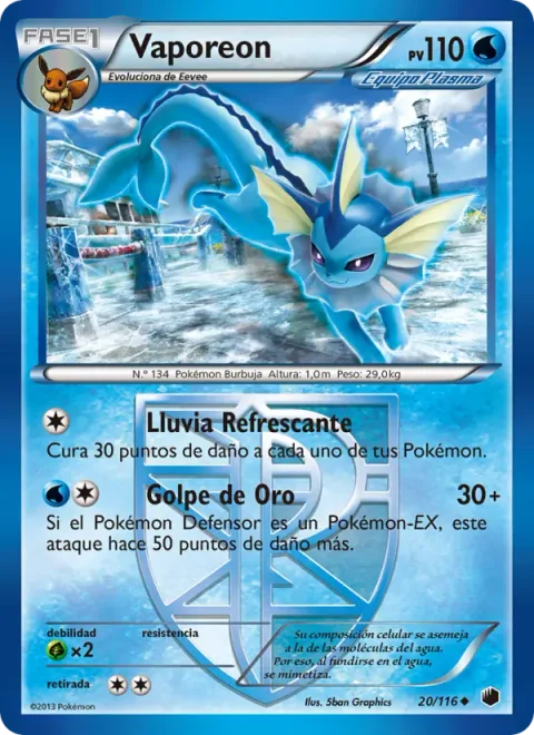 Vaporeon [Refreshing Rain | Gold Breaker]