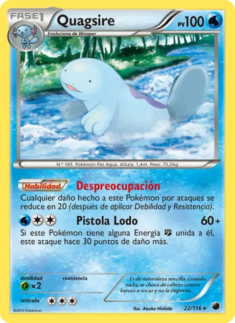 Quagsire [Laid-Back | Mud Gun]