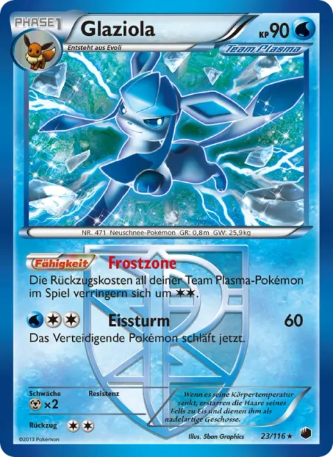 Glaceon [Freeze Zone | Icy Wind]