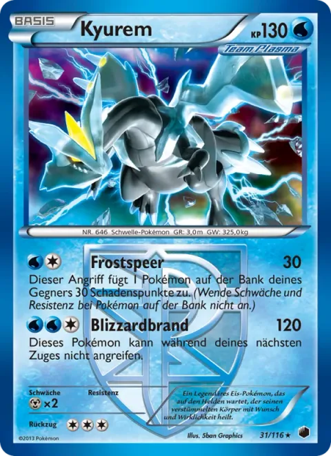 Kyurem [Frost Spear | Blizzard Burn]