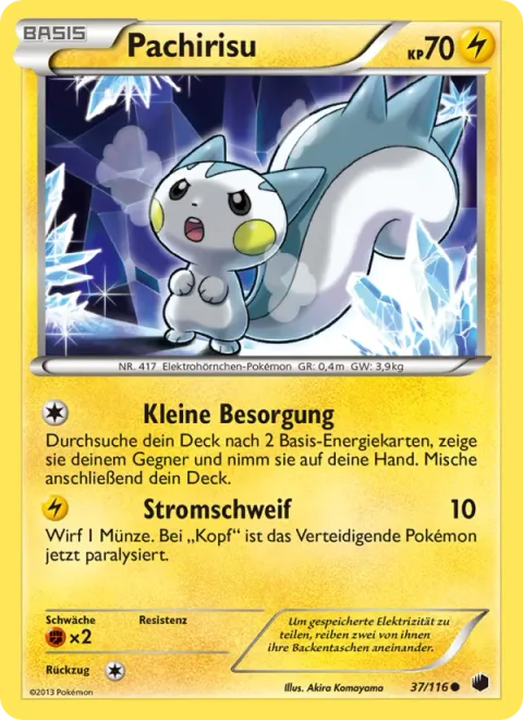 Pachirisu [Minor Errand-Running | Electric Tail]