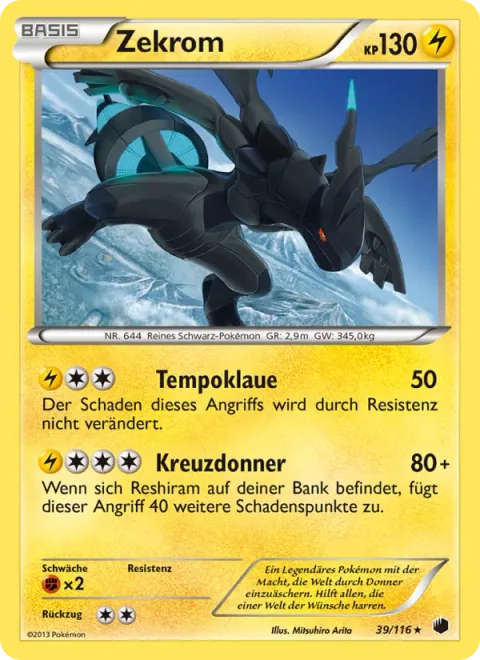 Zekrom [Mach Claw | Fusion Bolt]