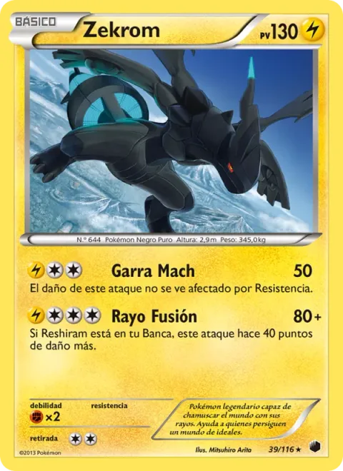 Zekrom [Mach Claw | Fusion Bolt]