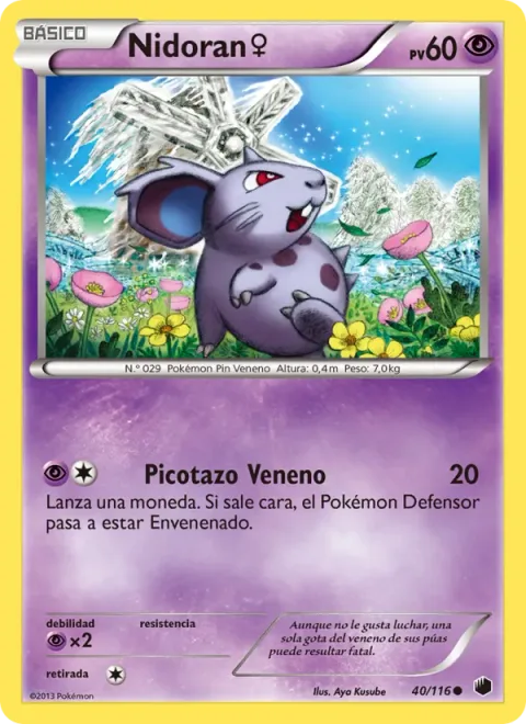 Nidoran ♀ [Poison Sting]