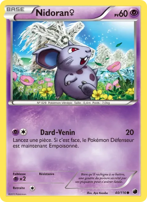 Nidoran ♀ [Poison Sting]