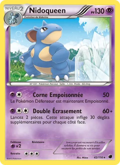 Nidoqueen [Poison Horn | Double Stomp]