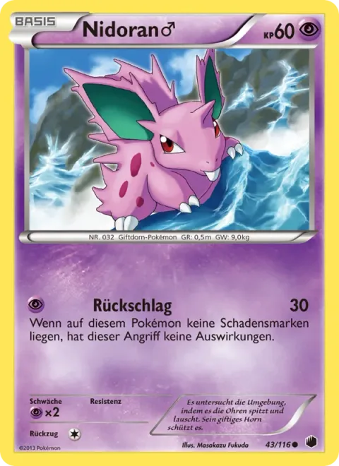 Nidoran ♂ [Hit Back]