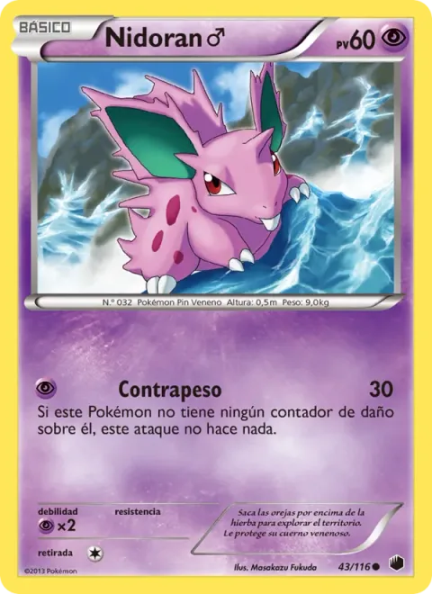 Nidoran ♂ [Hit Back]