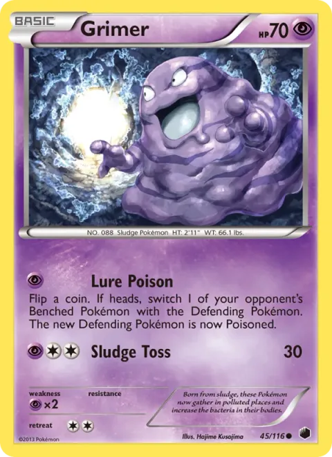 Grimer [Lure Poison | Sludge Toss]