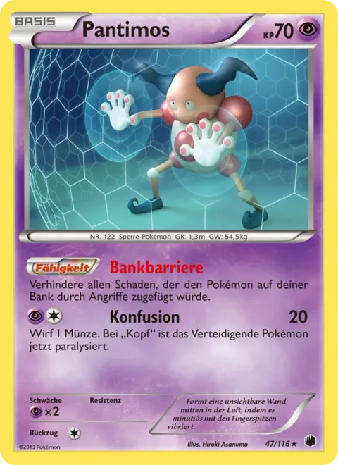 Mr. Mime [Bench Barrier | Psy Bolt]