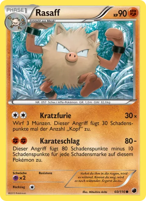 Primeape [Fury Swipes | Karate Chop]