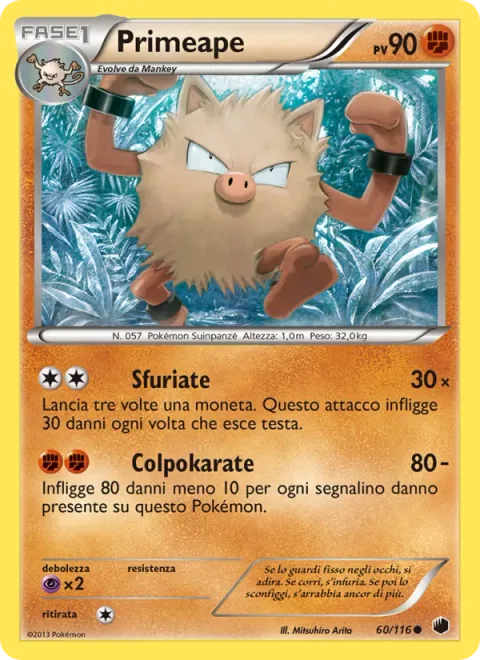 Primeape [Fury Swipes | Karate Chop]