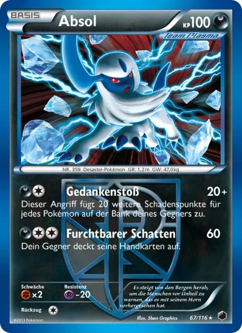 Absol [Mind Jack | Fearsome Shadow]