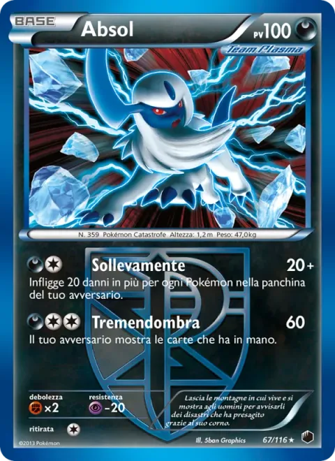 Absol [Mind Jack | Fearsome Shadow]