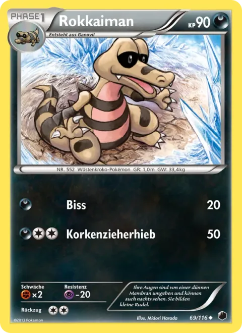 Krokorok [Bite | Corkscrew Punch]