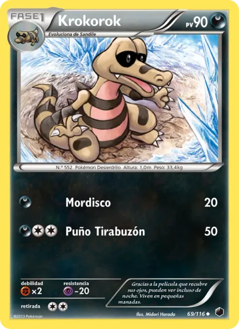 Krokorok [Bite | Corkscrew Punch]