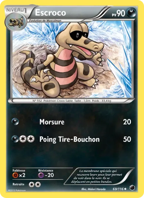 Krokorok [Bite | Corkscrew Punch]