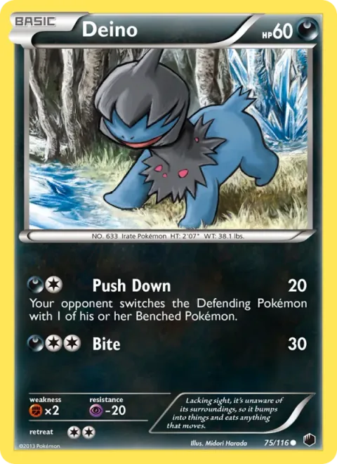 Deino [Push Down | Bite]