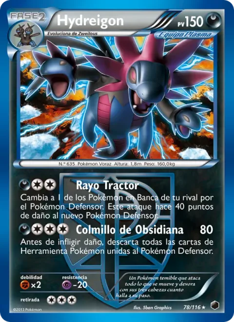 Hydreigon [Tractorbeam | Obsidian Fang]